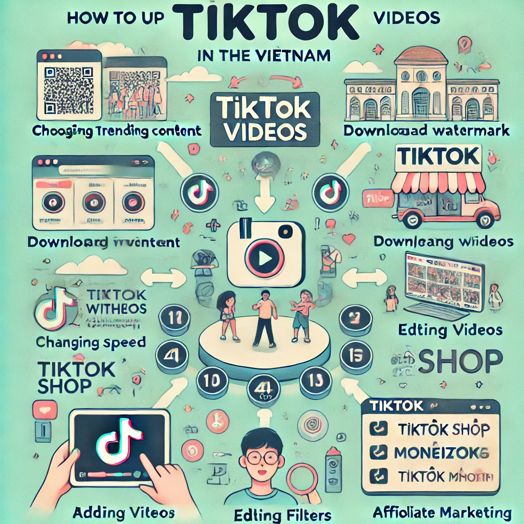 HƯỚNG DẪN REUP TIKTOK THỊ TRƯỜNG VIỆT NAM
