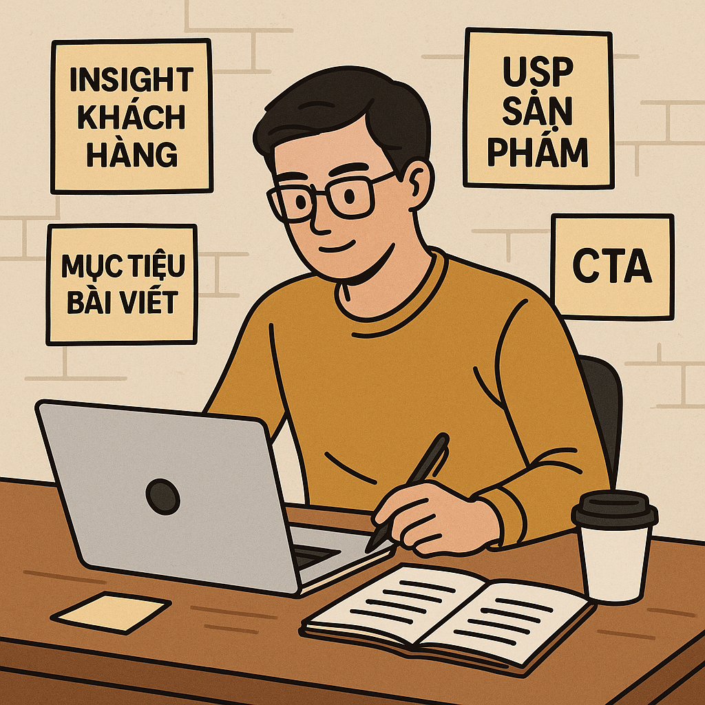 Quy trình sản xuất một CONTENT gồm những bước nào?