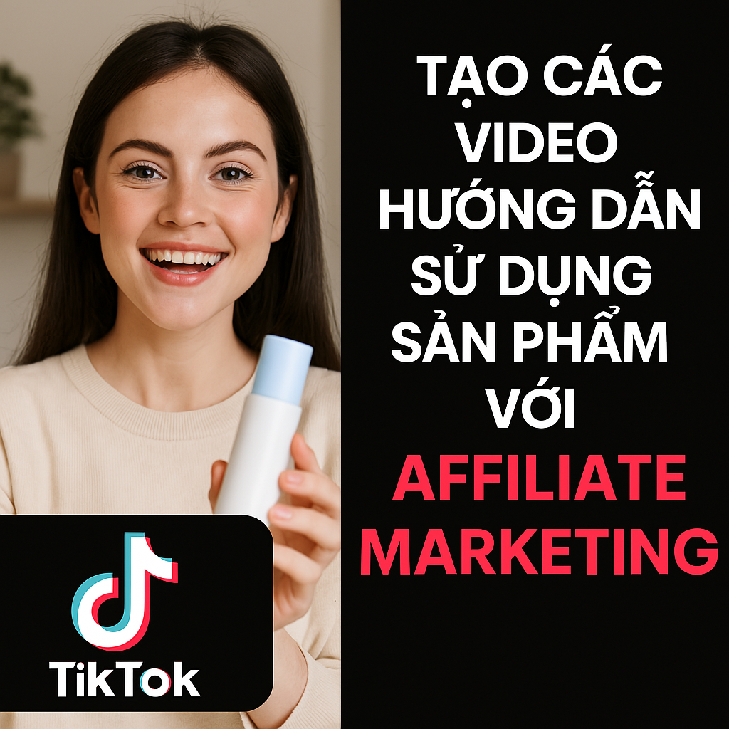 Tạo Các Video Hướng Dẫn Sử Dụng Sản Phẩm với Affiliate Marketing trên TikTok