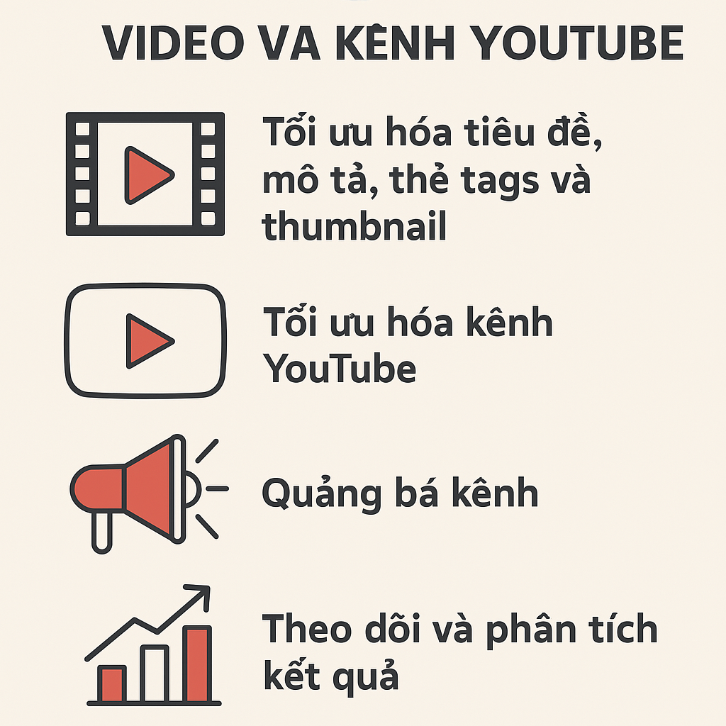 Tối Ưu Hóa Video và Kênh YouTube: Cách Thu Hút Người Xem Và Tăng Lượt Truy Cập