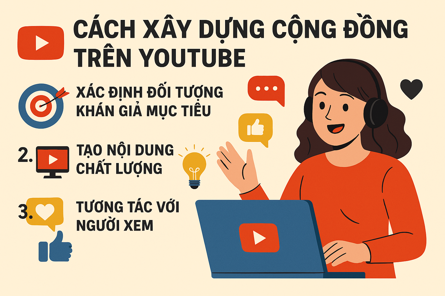 Tạo Nội Dung Hấp Dẫn và Tương Tác Với Người Xem: Cách Xây Dựng Cộng Đồng Trên YouTube