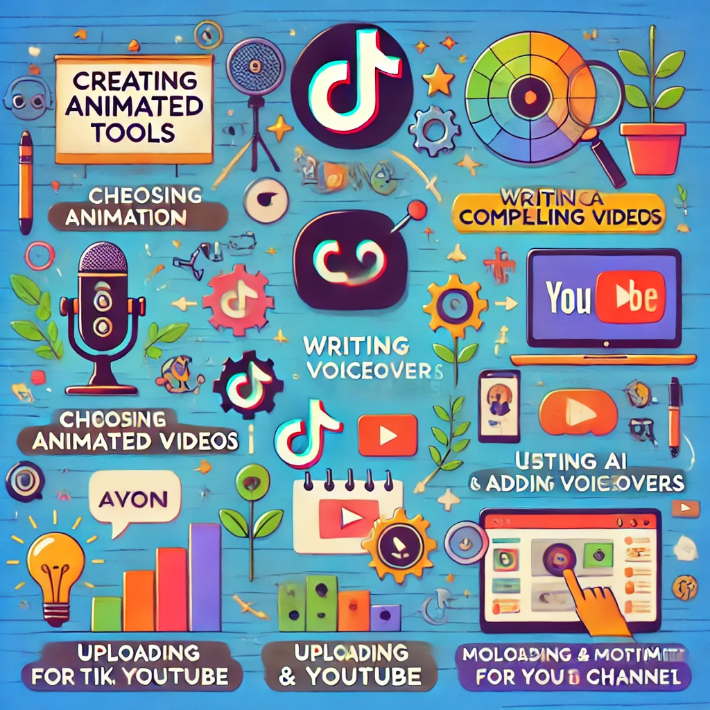 Làm Video Hoạt Hình & Xây Dựng Kênh TikTok, YouTube Hiệu Quả