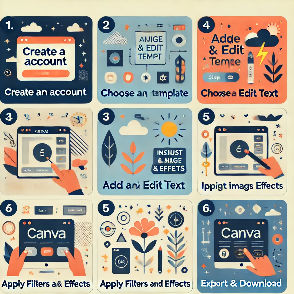 HƯỚNG DẪN THIẾT KẾ ẢNH TRÊN CANVA