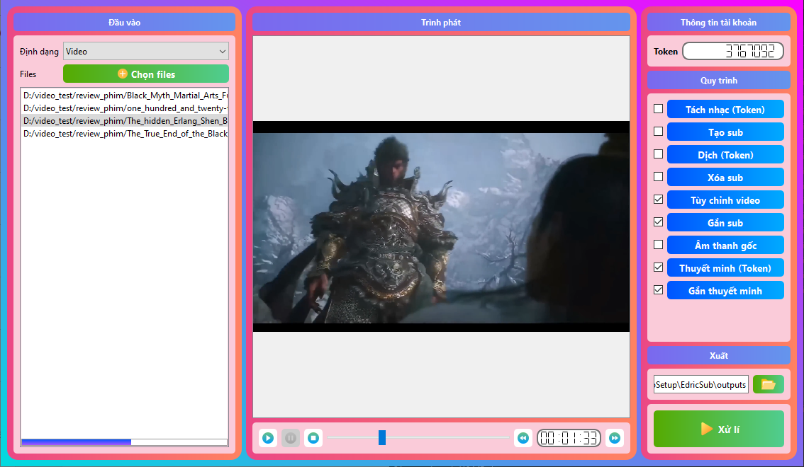 Khám Phá Tool Edric Mini SUB – Giải Pháp Dịch Và Lồng Tiếng Video Hàng Loạt Chuyên Nghiệp Năm 2025